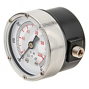 Indicator isolated on white background