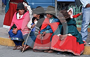 Indigence Ecuadorian women