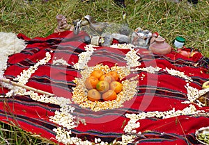 Indigenous ceremony in homage to Mother Earth, Ecuador