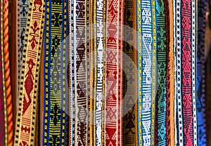 Indigenous Fabric Belts, Oaxaca, Mexico
