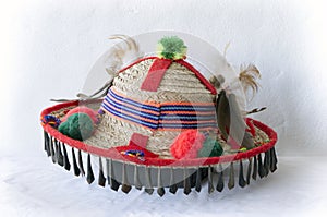 Indigenous hat from Mexico; No. 3