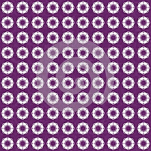 Indigo purple and white burst circles abstract geometric seamless textured pattern background