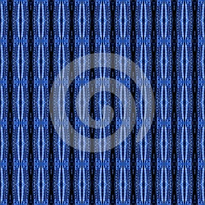 Indigo seamless ikat Persian Carpet Blue Ethnic texture abstract ornament Mexican Traditional Carpet Fabric Texture Arabic,turkish
