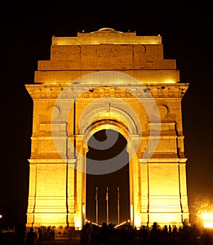 Indiia gate, delhi, india photo