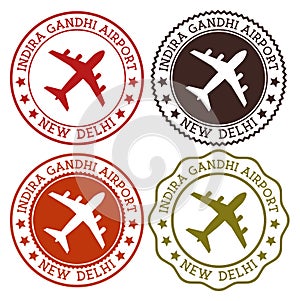 Indira Gandhi Airport New Delhi.