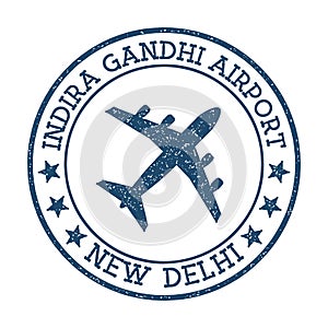 Indira Gandhi Airport New Delhi logo. photo