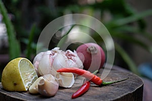 Indispensable spices for very kitchen for mixing in savory dishes.