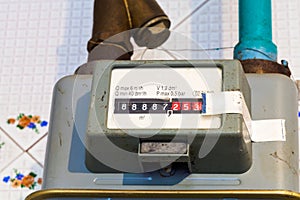 Individual gas meter