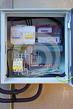 Individual introductory electrical panel