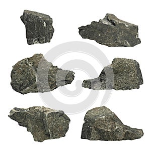 Individualmente rocas 