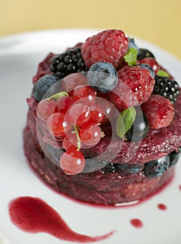 Individual Summer Pudding