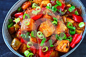 Indo chinese veg paneer manchurian photo