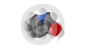 indole-3-carbinol molecule, antioxidant molecule molecular structure, isolated 3d model van der Waals