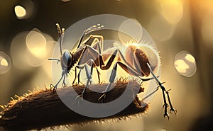 The indomitable ant is a powerful little fighter from nature.