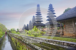 Indonesia, Bali, Pura Taman Ayun Temple complex.