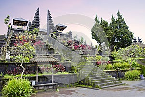 Indonesia. Bali. The Temple Of Pura Besakih.