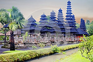 Indonesia. Bali. The Temple Of Pura Taman Ayun.