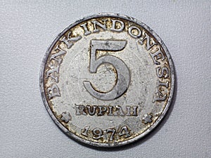 Indonesia Coin 5 rupiah