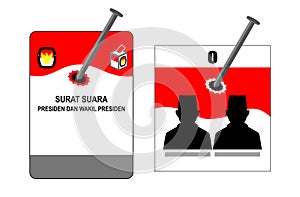Indonesia Election Day concept..