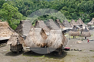 Indonesia, Flores, Bena village