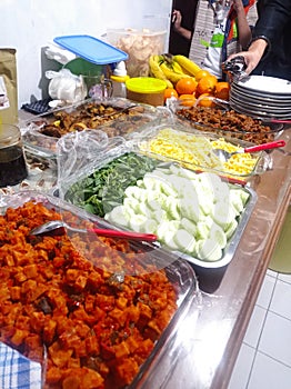 Indonesia food sambal goreng ati