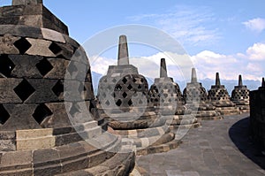 Indonesia, Java, Borobudur: Temple