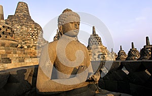 Indonesia, Java, Borobudur: Temple