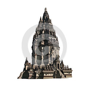 Indonesia java prambanan temple landmark Vector Image