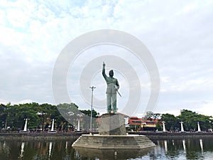 Indonesia& x27;s first president Landmark monument memoriam in old town semarang