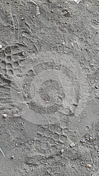 Indonesia, September 26th 2022. A solidaritas sand on the solid ground