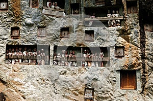 Indonesia, Tana Toraja, Ancient tomb