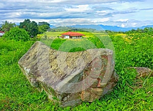 Indonesian Batak ancient sarcophagus