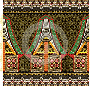 Indonesian batik motif