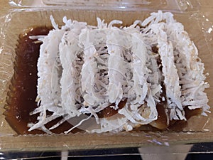 Indonesian Coconut Waffle or Kue Rangi photo