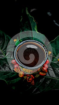 Indonesian coffee enjoyment