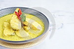Indonesian cuisine, Gulai Ikan Tuna.