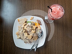 Indonesian culinary foods that are ready photo