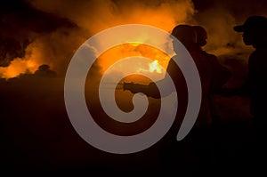 INDONESIAN FIRE FIGHTING