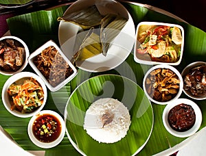 Indonesian food in Bali