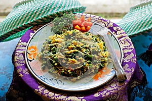 Indonesian food - Balinese vegetable salad photo