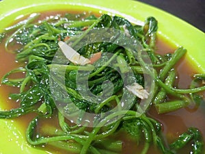 Water Spinach, Kangkung photo