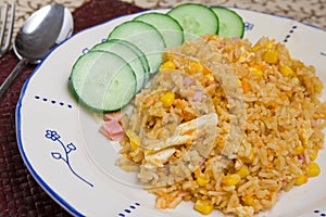 Indonesian fried rice