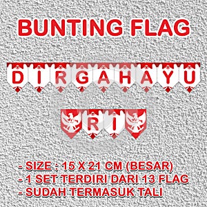 Dirgahayu Republik Indonesia Garuda photo