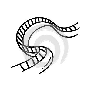 Red and White Ribbons