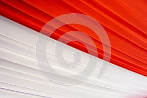 indonesian independence day, red and white flag background and textutre