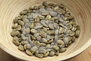 Indonesian Mandheling unroasted coffee beans