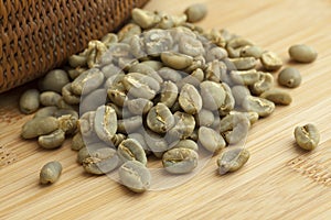 Indonesian Mandheling unroasted coffee beans