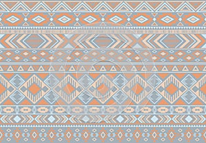 Indonesian pattern tribal ethnic motifs geometric seamless vector background.