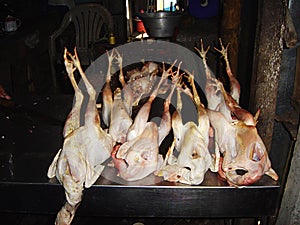 Indonesian poultry shop