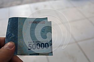 Indonesian 50,000 rupiah banknote